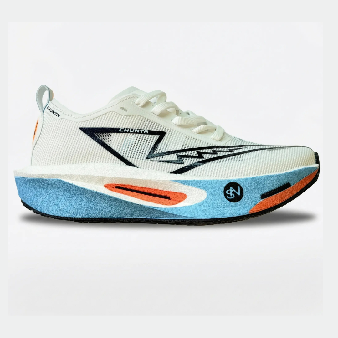 Tenis para corrida com placa de impulsão Carbon Marathon