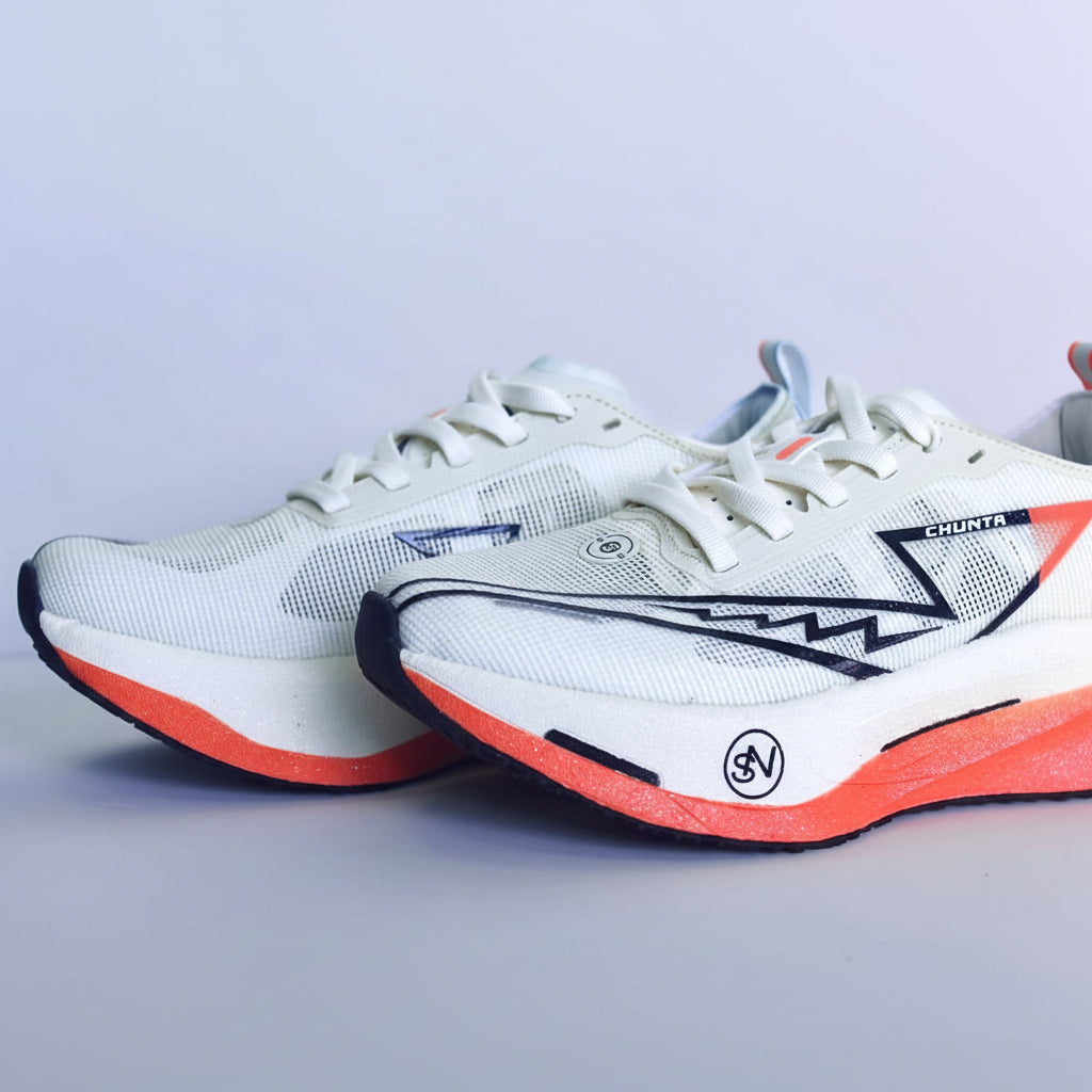 Tênis Carbon Marathon Chunta Laranja